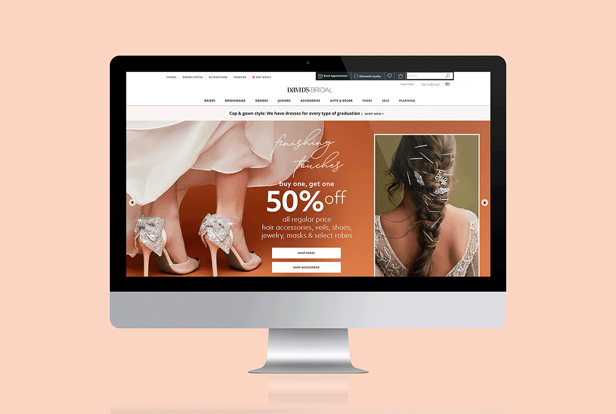 David's website preview